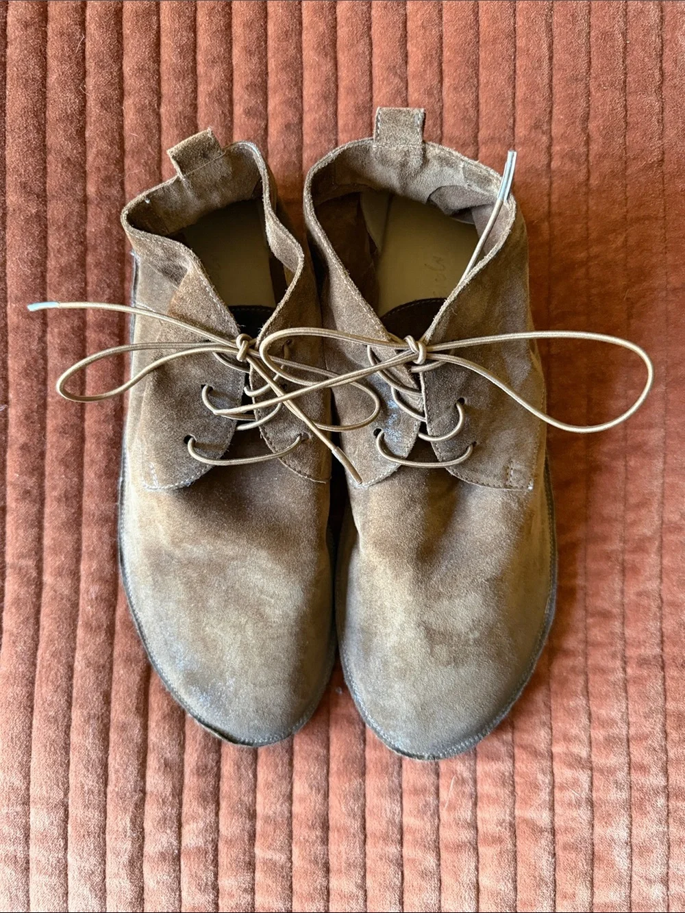 MARCÈLL Men's Strasacco Brown Suede Chukka Boots